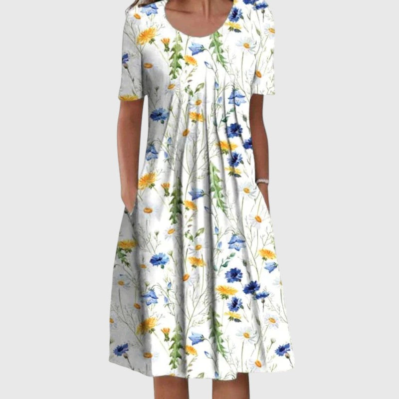 Elina | Floral Dress