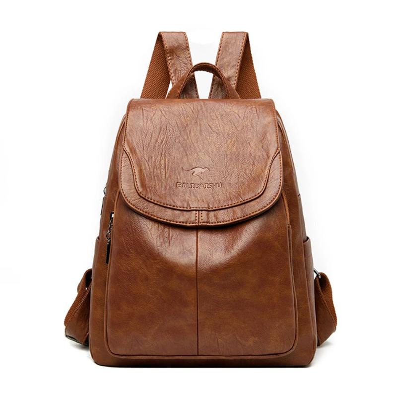 Sera | Leather Backpack
