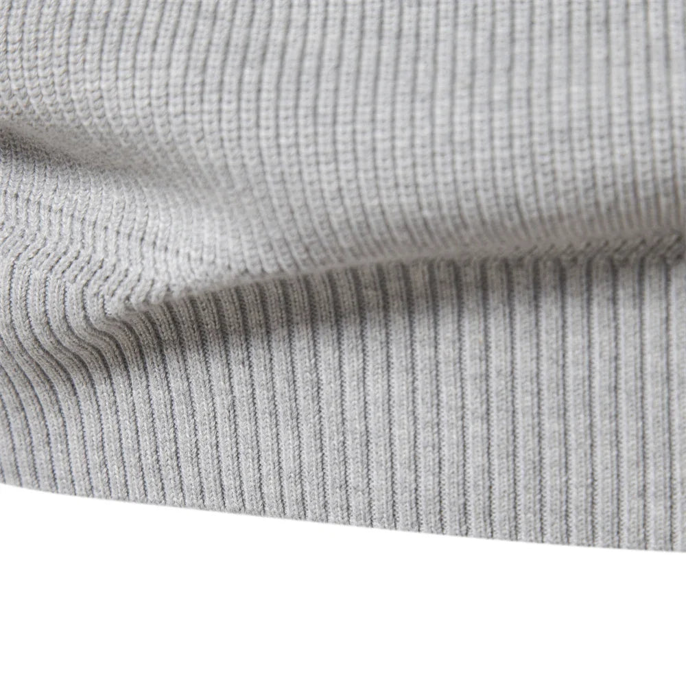 Harrington & Co.™ | Luxe Wool Half-Zip Jumper for Men