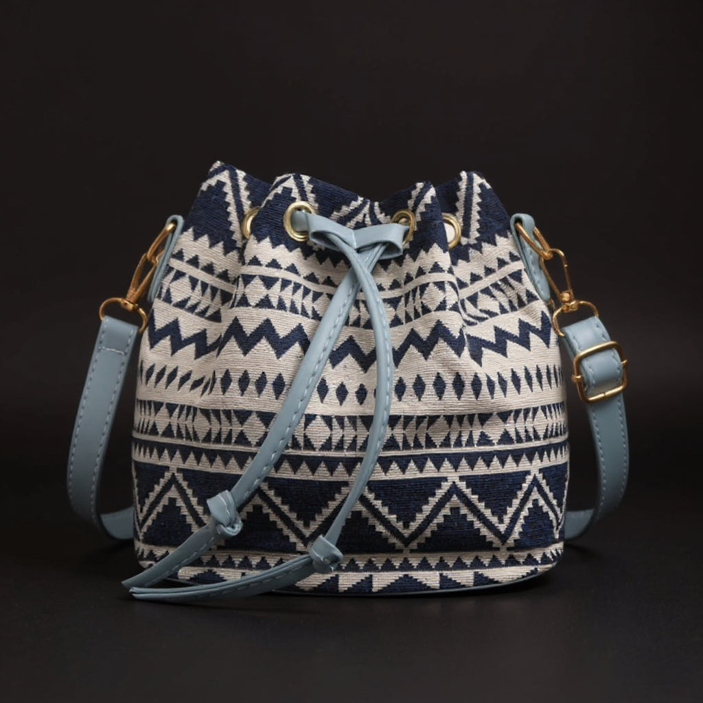 Liora | Woven Bucket Bag