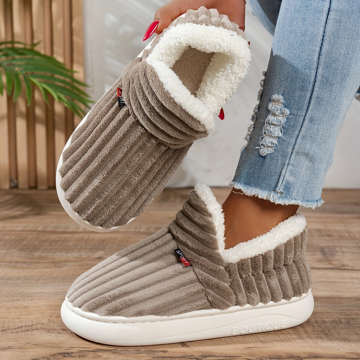 Haven Soft-Lined House Slippers