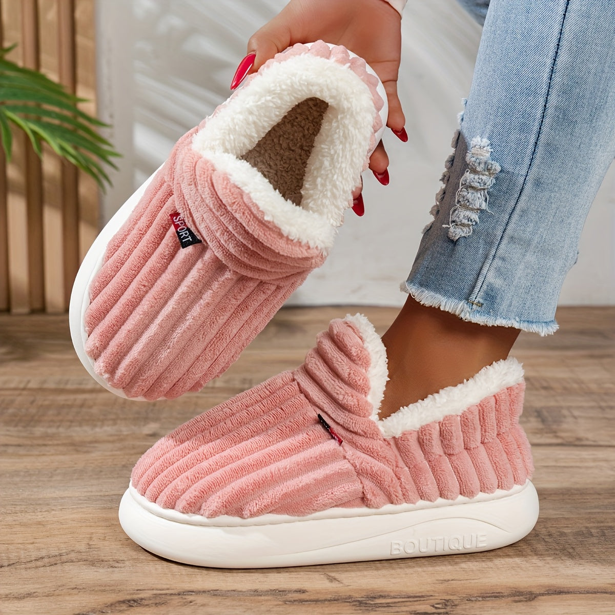 Haven Soft-Lined House Slippers