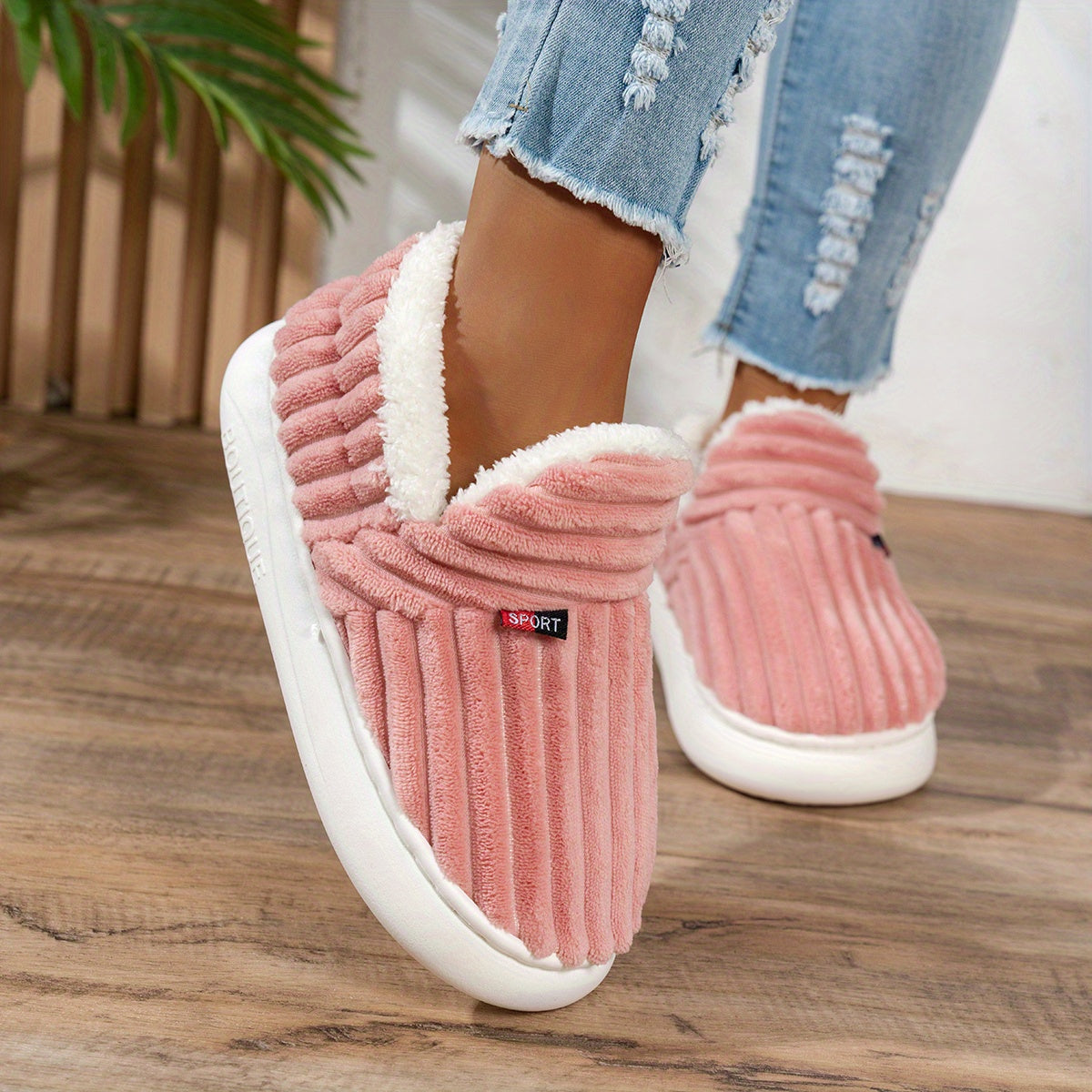 Haven Soft-Lined House Slippers