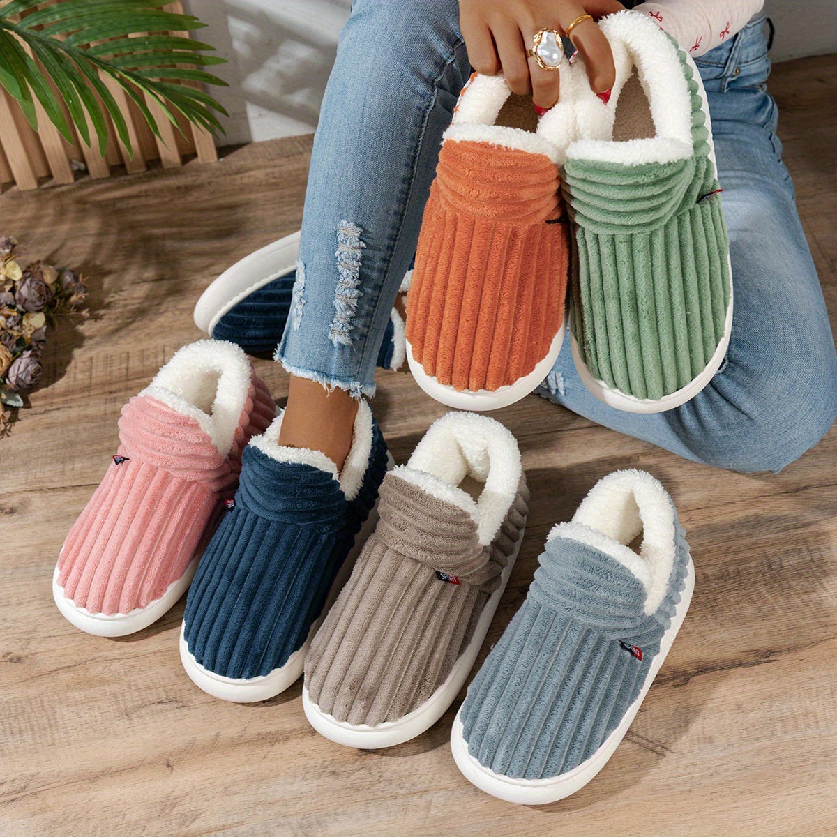 Haven Soft-Lined House Slippers