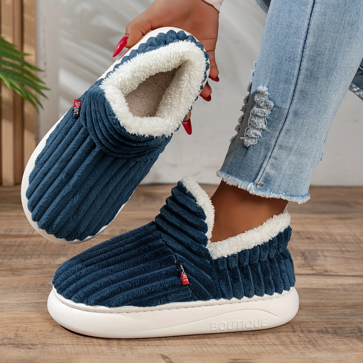 Haven Soft-Lined House Slippers