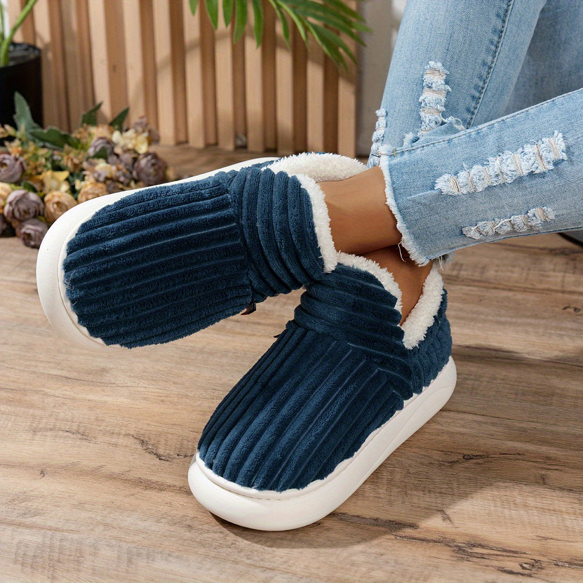 Haven Soft-Lined House Slippers