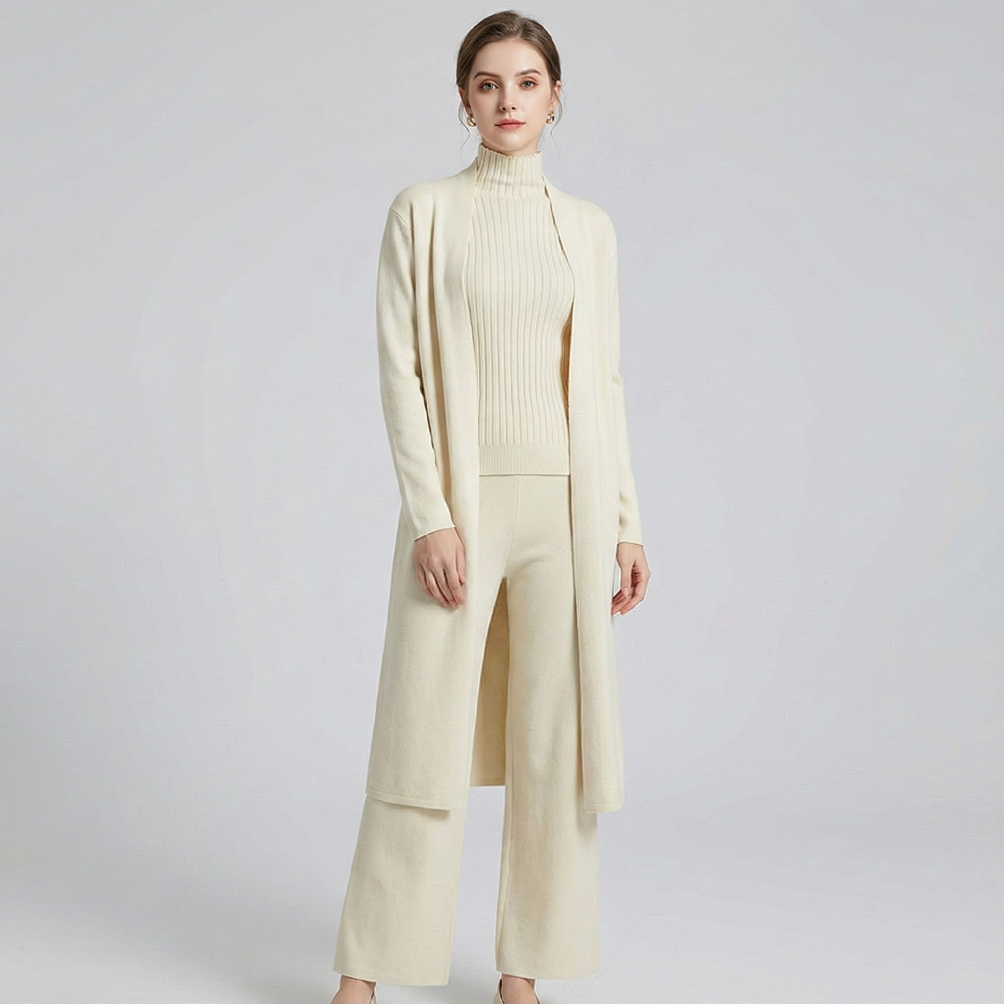 Maria™ – Luxury Three-Piece Knit Lounge Set