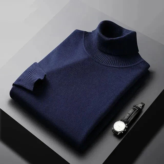 Monaco Cashmere Turtleneck