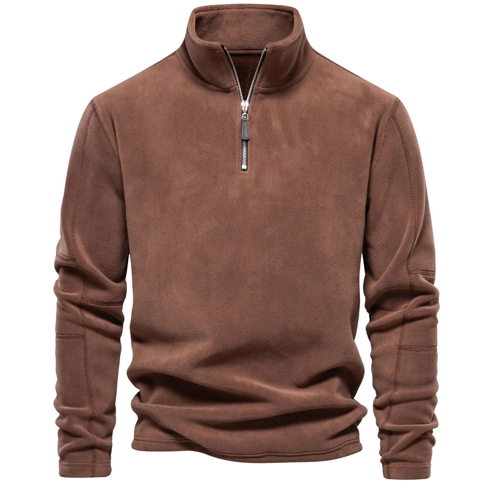 Hector™ – Thermal Half-Zip Fleece Sweater