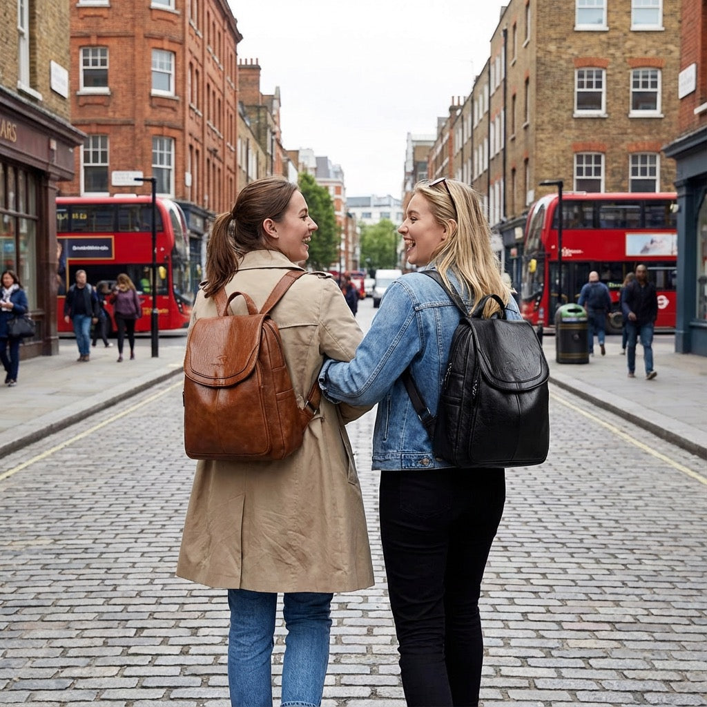 Sera | Leather Backpack