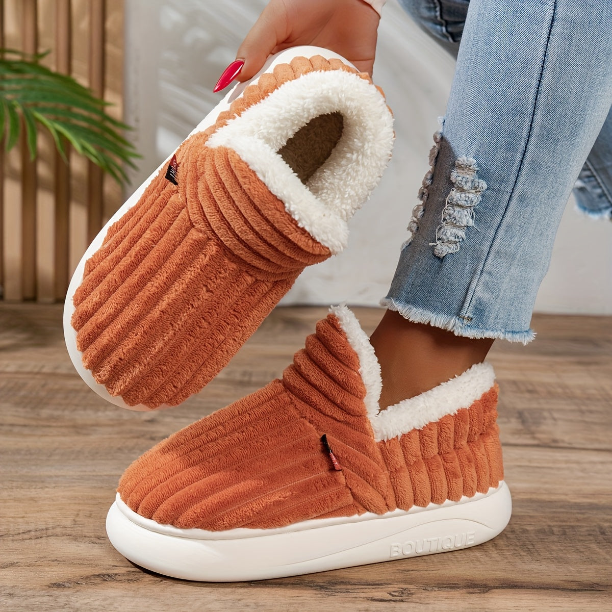 Haven Soft-Lined House Slippers