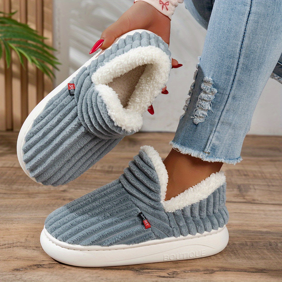 Haven Soft-Lined House Slippers