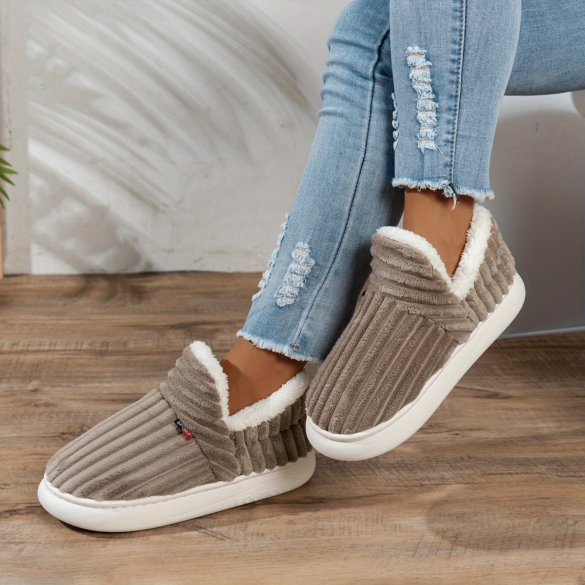 Haven Soft-Lined House Slippers