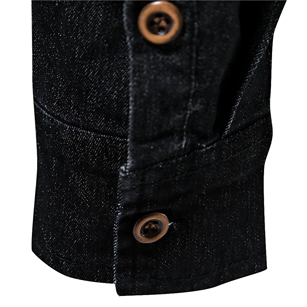 Redford™ | Premium Cotton Denim Shirt